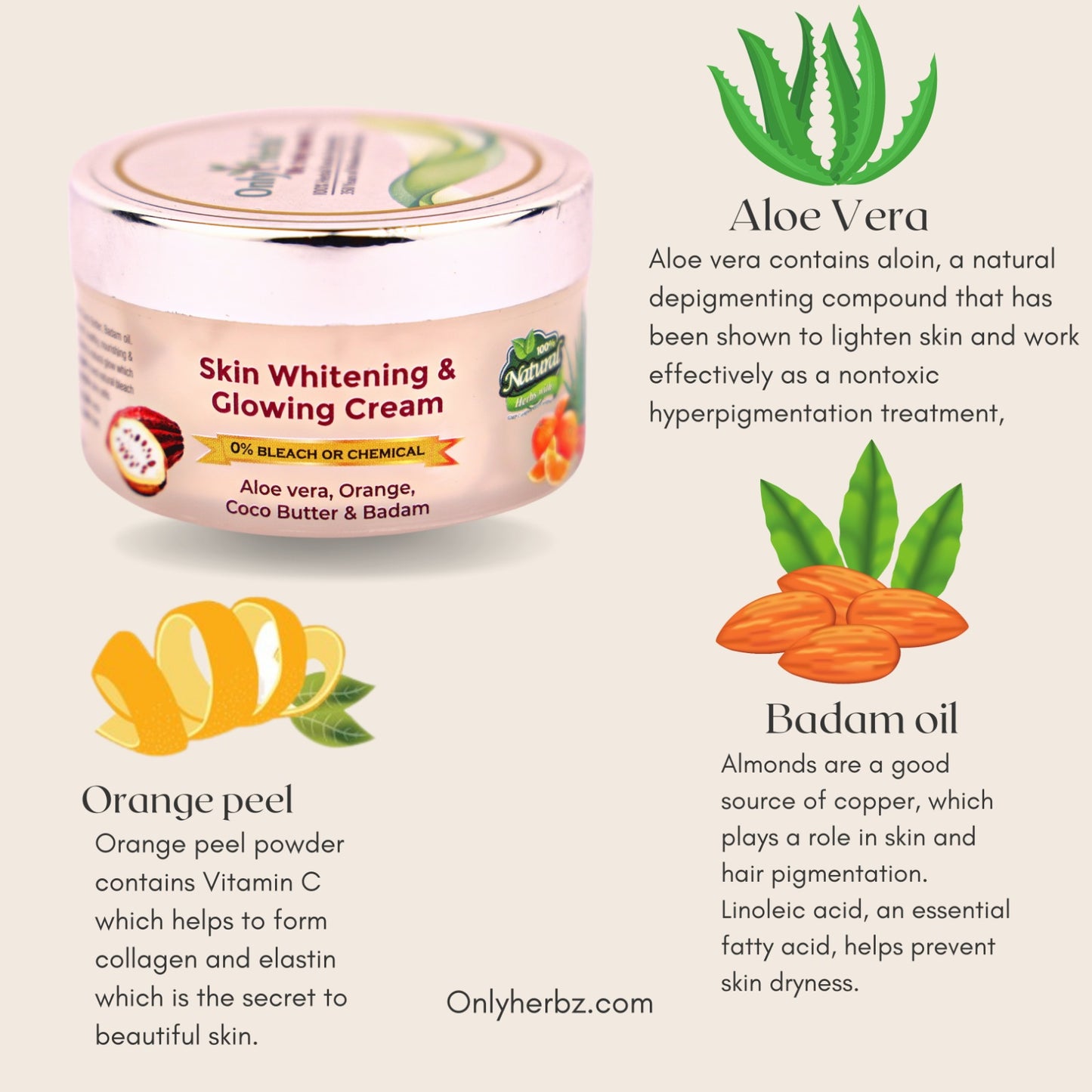 SKIN  WHITENING GLOWING CREAM